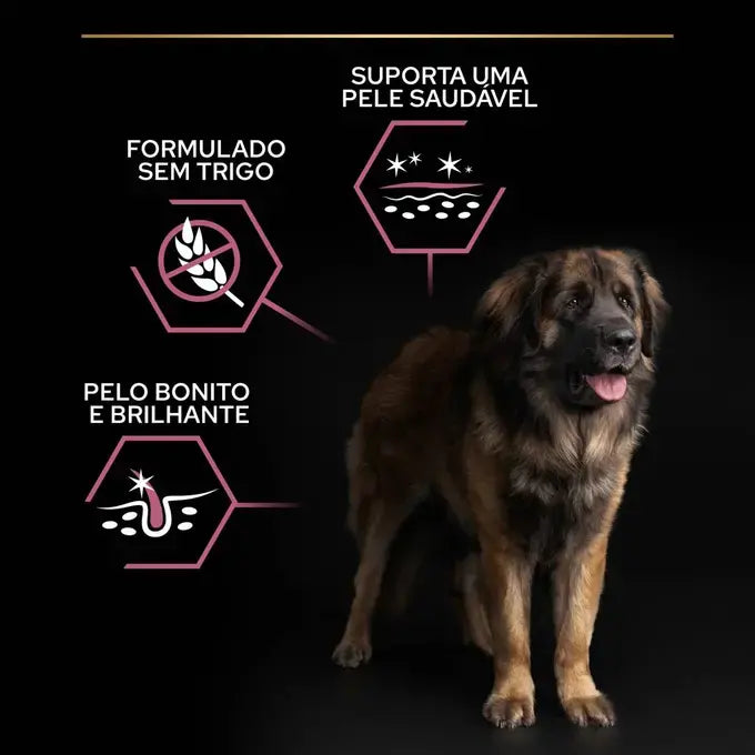 Pro Plan Sensitive Skin Large Robust Adult - Ração seca para cão adulto de porte grande - Sabor a Salmão