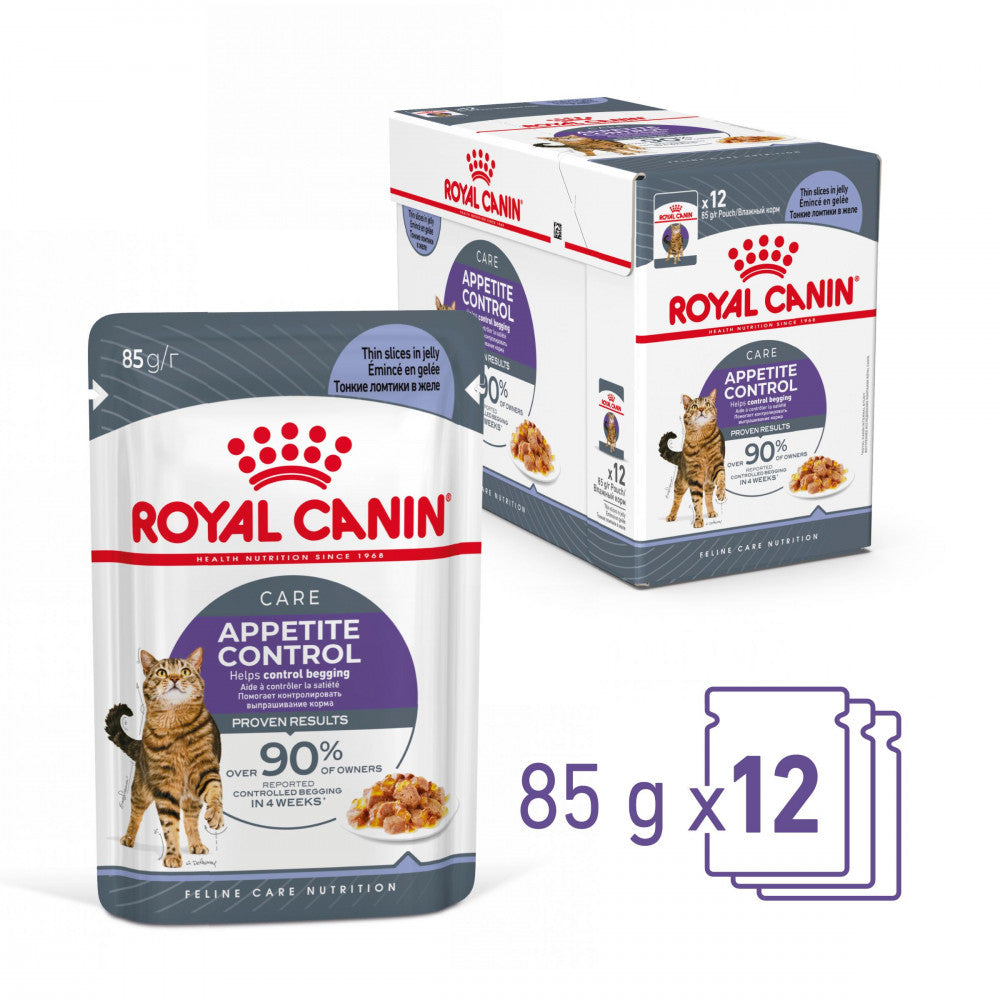 Royal Canin Appetite Control Care - Alimento húmido em geleia para gatos para controlo do apetite