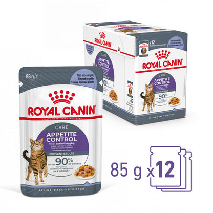 Royal Canin Appetite Control Care - Alimento húmido em geleia para gatos para controlo do apetite