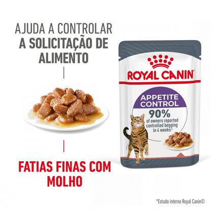 Royal Canin Appetite Control Care - Alimento húmido em molho para gatos para controlo do apetite