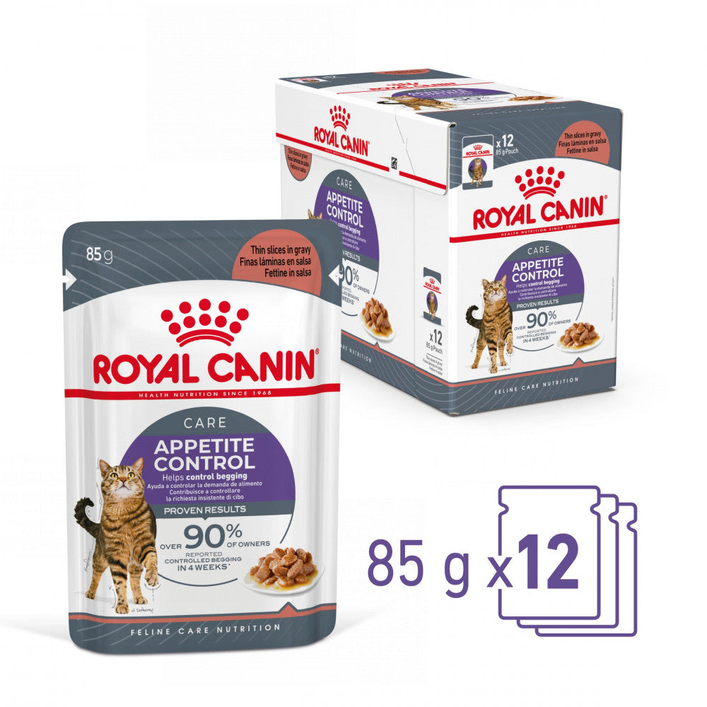 Royal Canin Appetite Control Care - Alimento húmido em molho para gatos para controlo do apetite