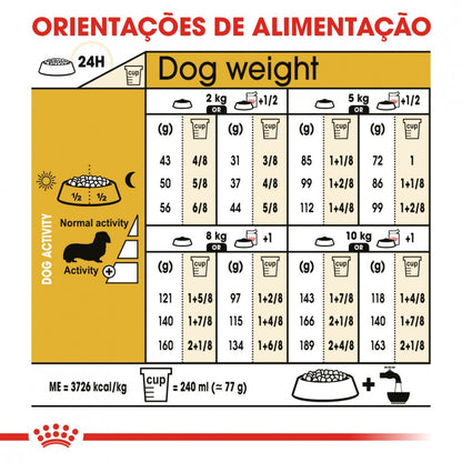 Royal Canin Dachshund Adult - Ração seca para cão de raça