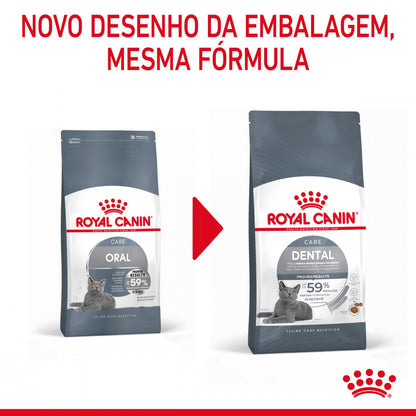 Royal Canin Dental - Ração seca para gatos adultos para ajudar a apoiar a saúde dentária