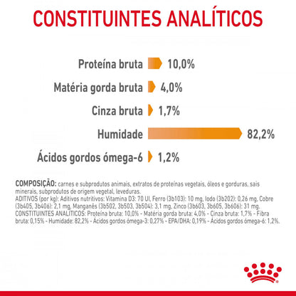 Royal Canin Hair & Skin - Alimento húmido em geleia para gatos com sensibilidades da pele e do pelo