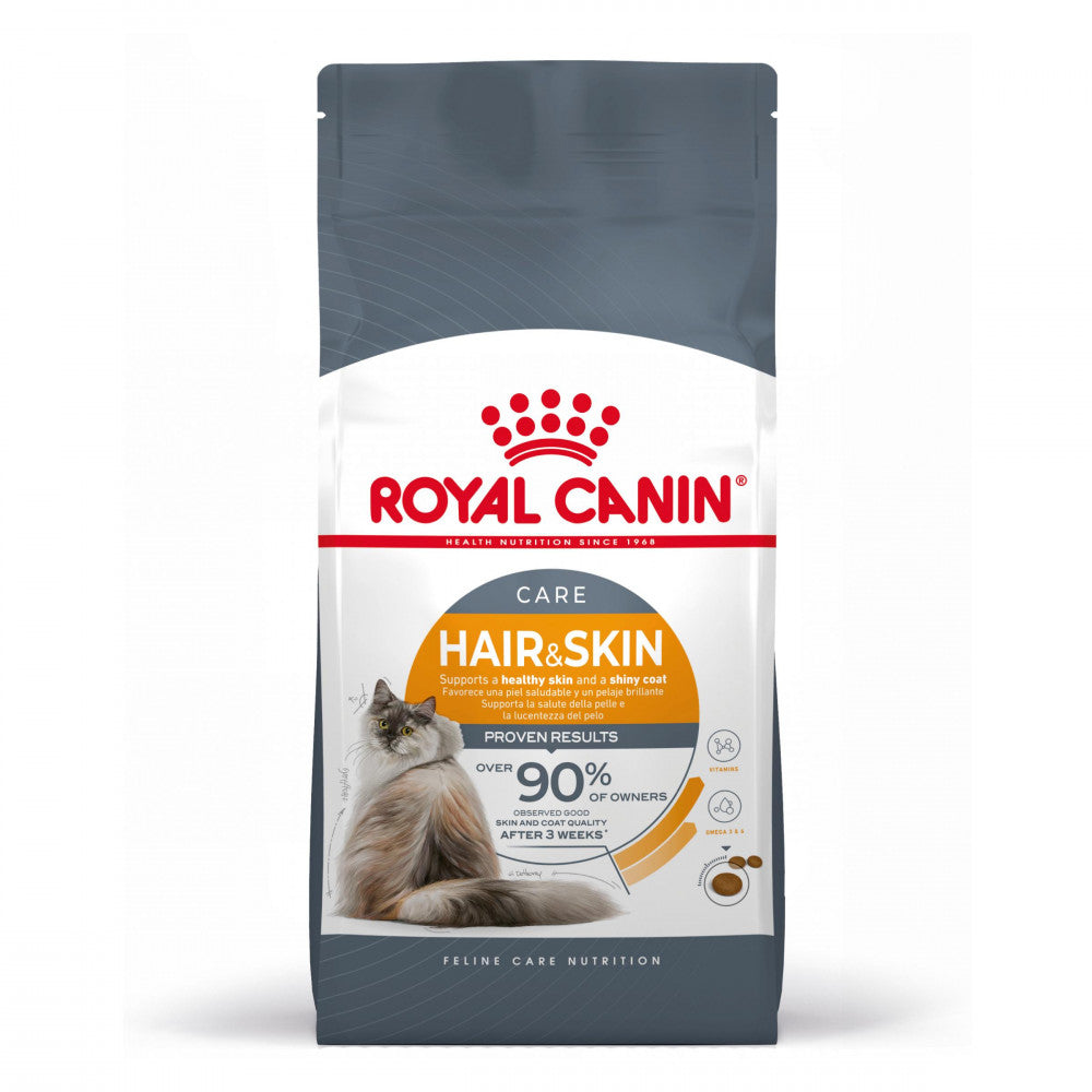Royal Canin Hair & Skin - Ração seca para gatos com sensibilidades da pele e do pelo