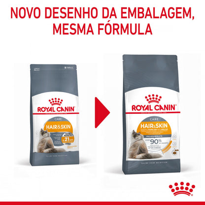 Royal Canin Hair & Skin - Ração seca para gatos com sensibilidades da pele e do pelo