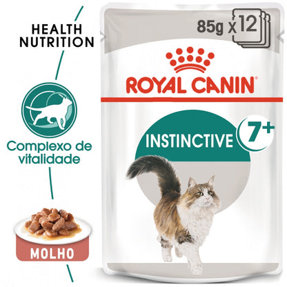 Royal Canin Instinctive 7+ - Alimento húmido em molho para gatos com mais de 7 anos