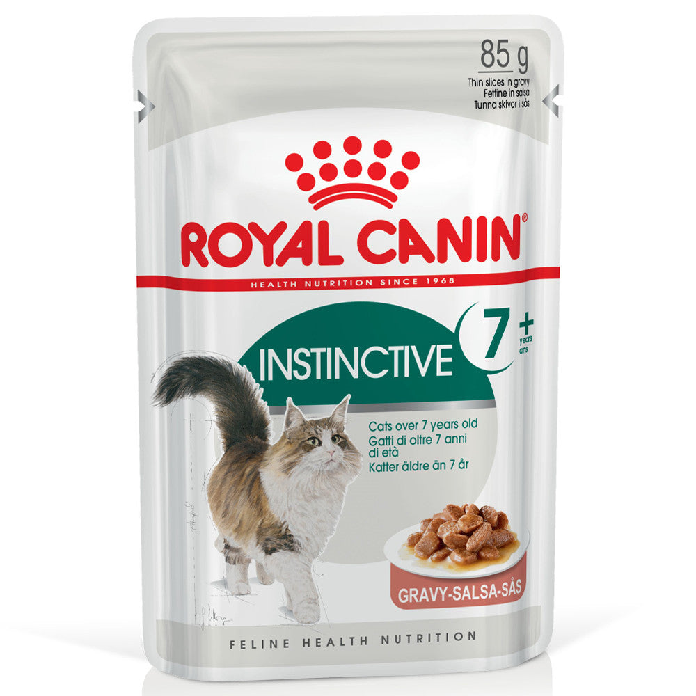 Royal Canin Instinctive 7+ - Alimento húmido em molho para gatos com mais de 7 anos