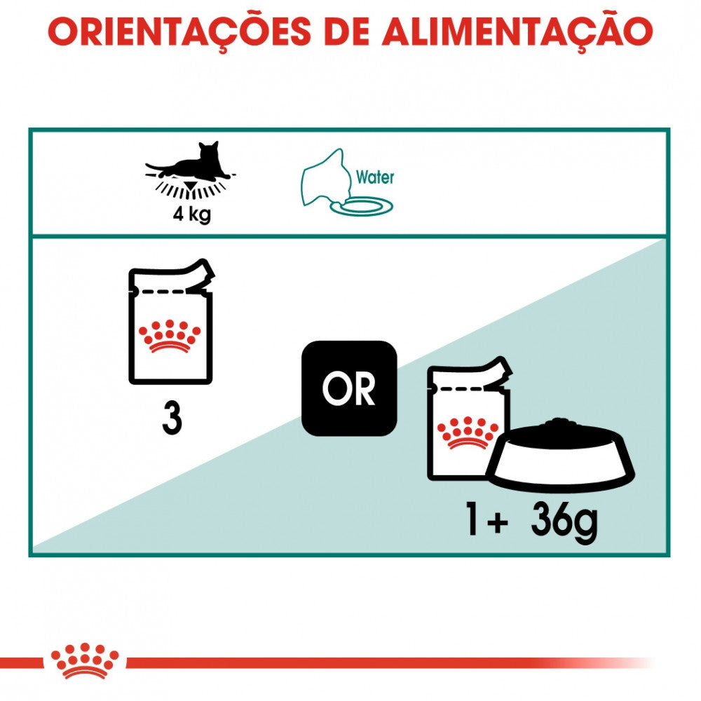 Royal Canin Instinctive 7+ - Alimento húmido em molho para gatos com mais de 7 anos