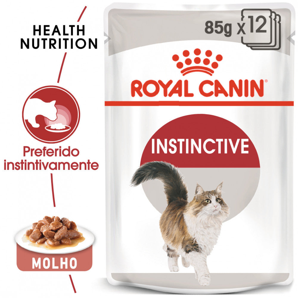 Royal Canin Instinctive - Alimento húmido em molho para gato adulto