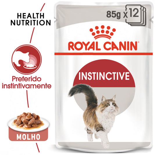 Royal Canin Instinctive - Alimento húmido em molho para gato adulto