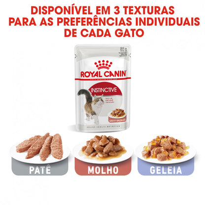 Royal Canin Instinctive - Alimento húmido em molho para gato adulto