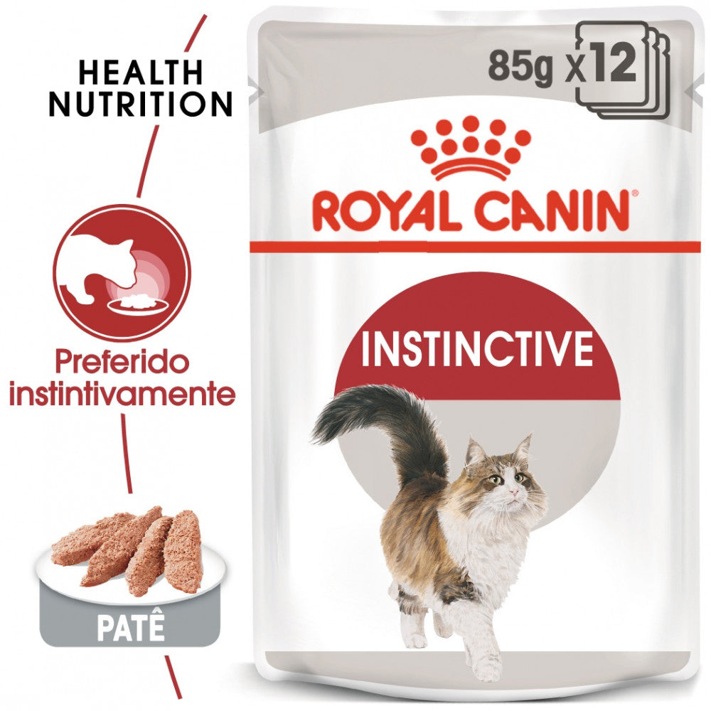 Royal Canin Instinctive - Alimento húmido em patê para gato adulto