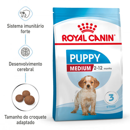 Royal Canin Puppy Medium - Ração seca para cachorro de porte médio