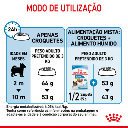 Royal Canin Puppy X-Small - Ração seca para cachorro de porte muito pequeno