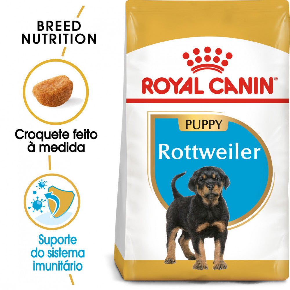 Royal Canin Rottweiler Puppy - Ração seca para cachorro de raça