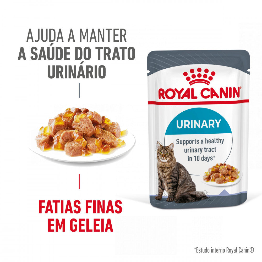 Royal Canin Urinary Care - Alimento húmido em geleia para gatos com sensibilidade urinária