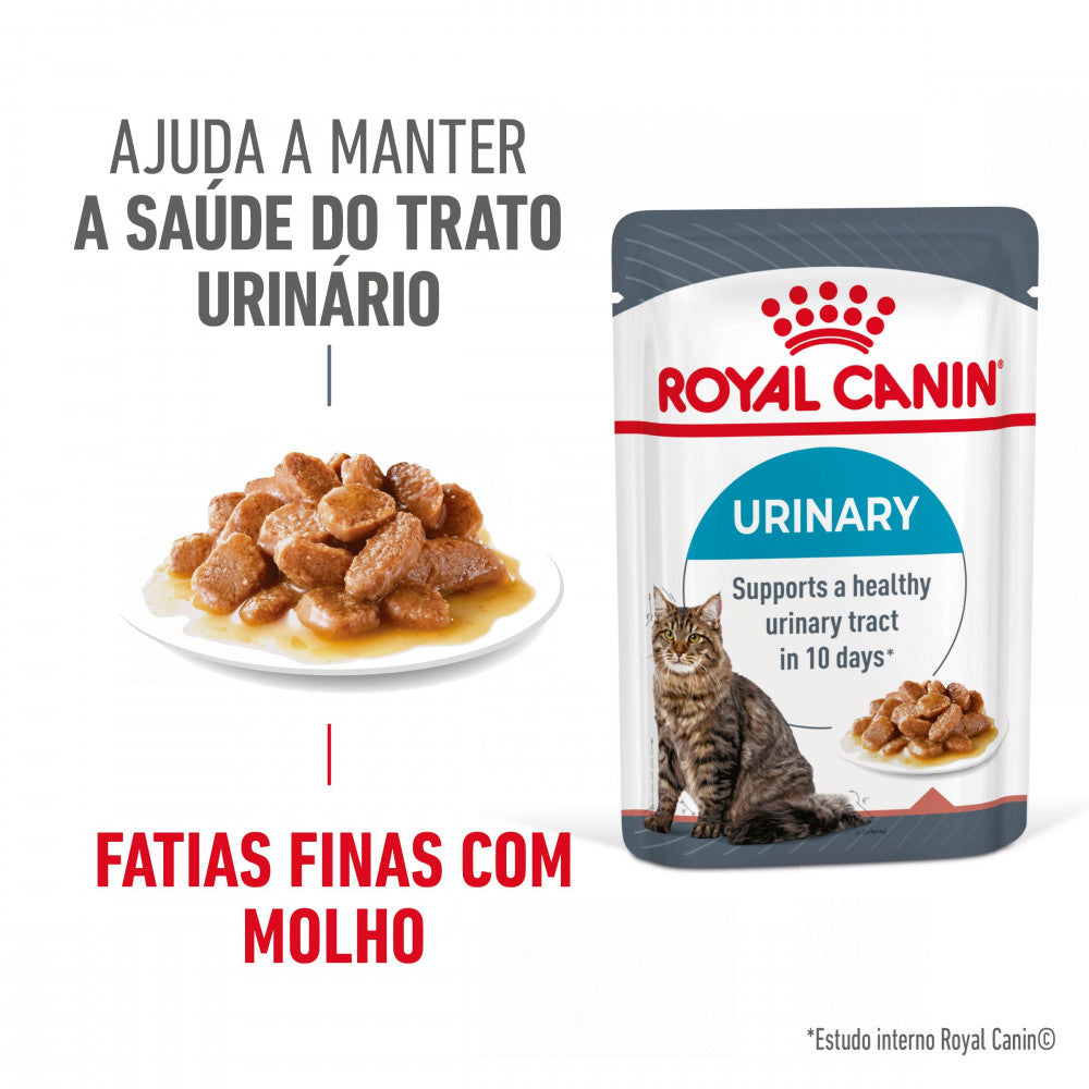 Royal Canin Urinary Care - Alimento húmido em molho para gatos com sensibilidade urinária