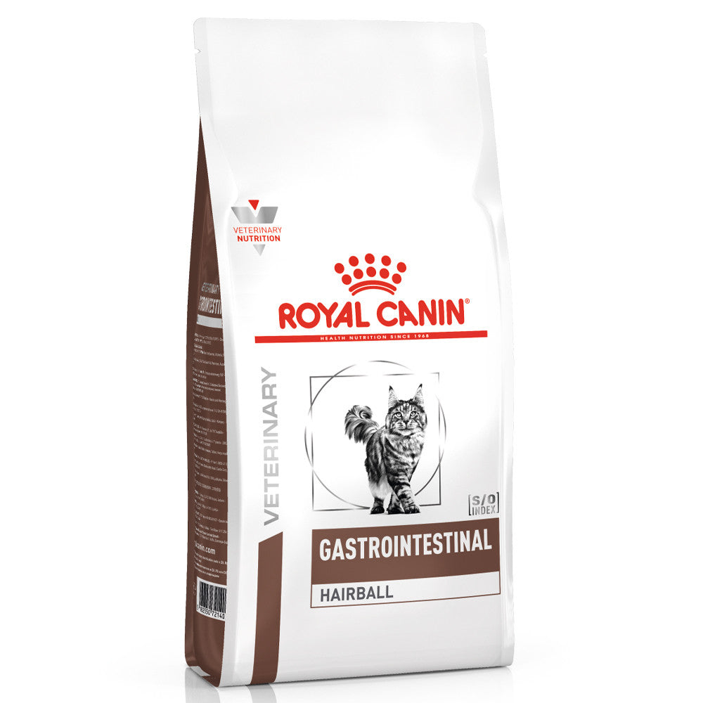 Royal Canin VET Gastrointestinal Hairball - Ração seca para gatos com problemas digestivos