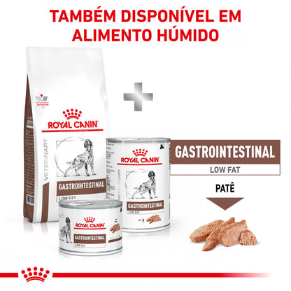 Royal Canin VET Gastrointestinal Low Fat - Ração seca baixa em gordura para cão com problemas digestivos