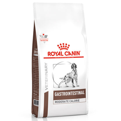 Royal Canin VET Gastrointestinal Moderate Calorie - Ração seca para cão com excesso de peso e problemas digestivos