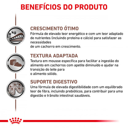 Royal Canin VET Gastrointestinal Puppy Loaf - Alimento húmido para cachorro com problemas digestivos