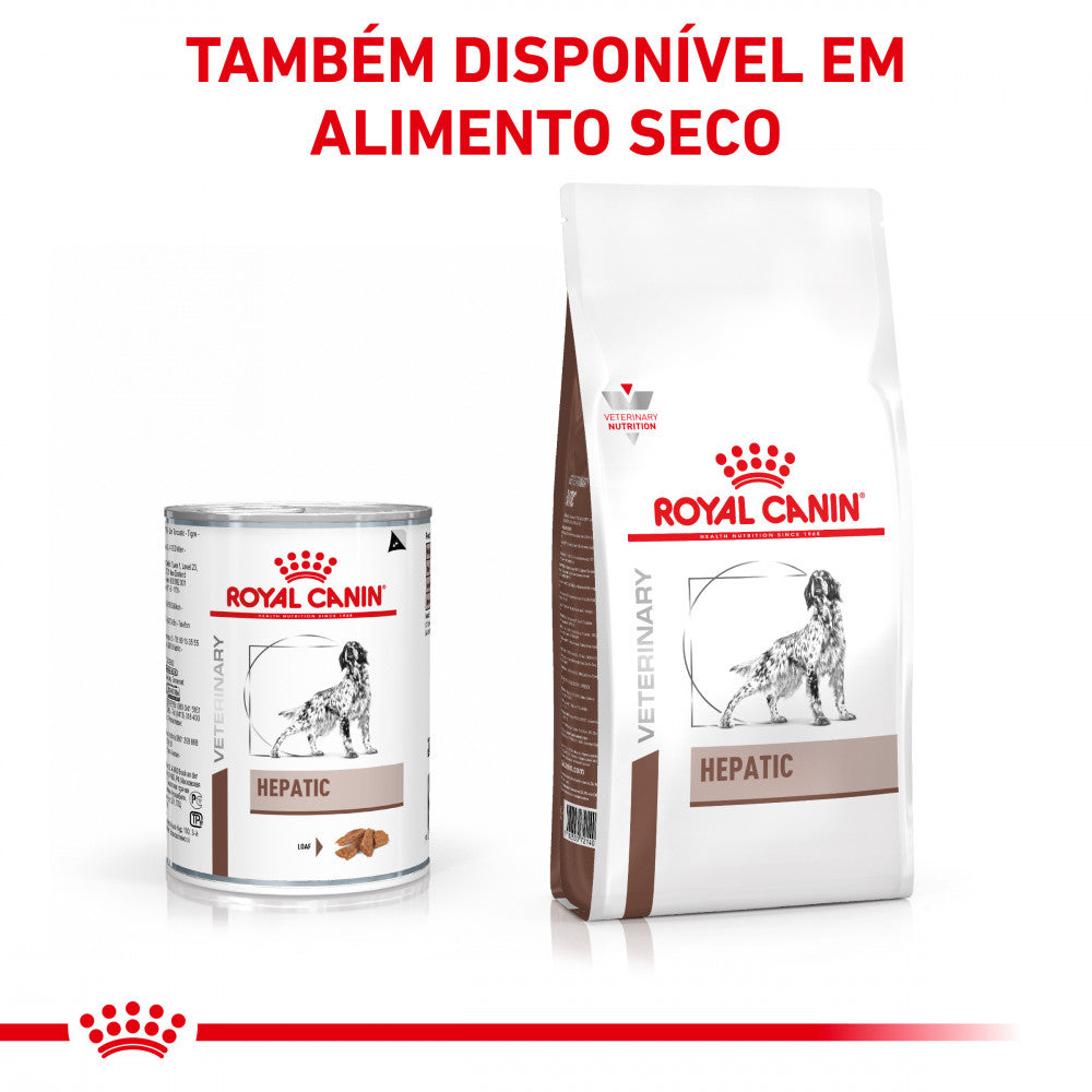 Royal Canin VET Hepatic - Alimento húmido para cão com insuficiência hepática