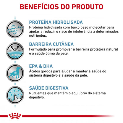 Royal Canin VET Hypoallergenic - Ração seca para cão com alergias