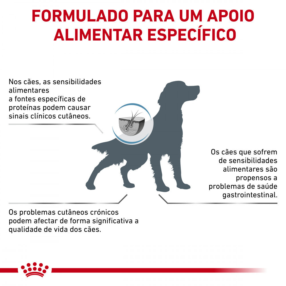 Royal Canin VET Hypoallergenic - Ração seca para cão com alergias