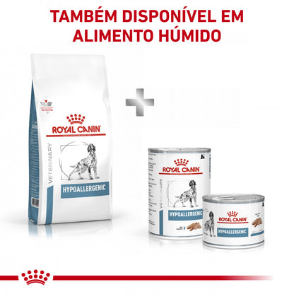 Royal Canin VET Hypoallergenic - Ração seca para cão com alergias