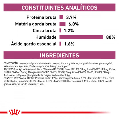 Royal Canin VET Renal - Alimento húmido em molho para cão com doença renal