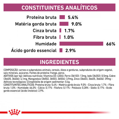 Royal Canin VET Renal Paté - Alimento húmido para cão com problemas renais