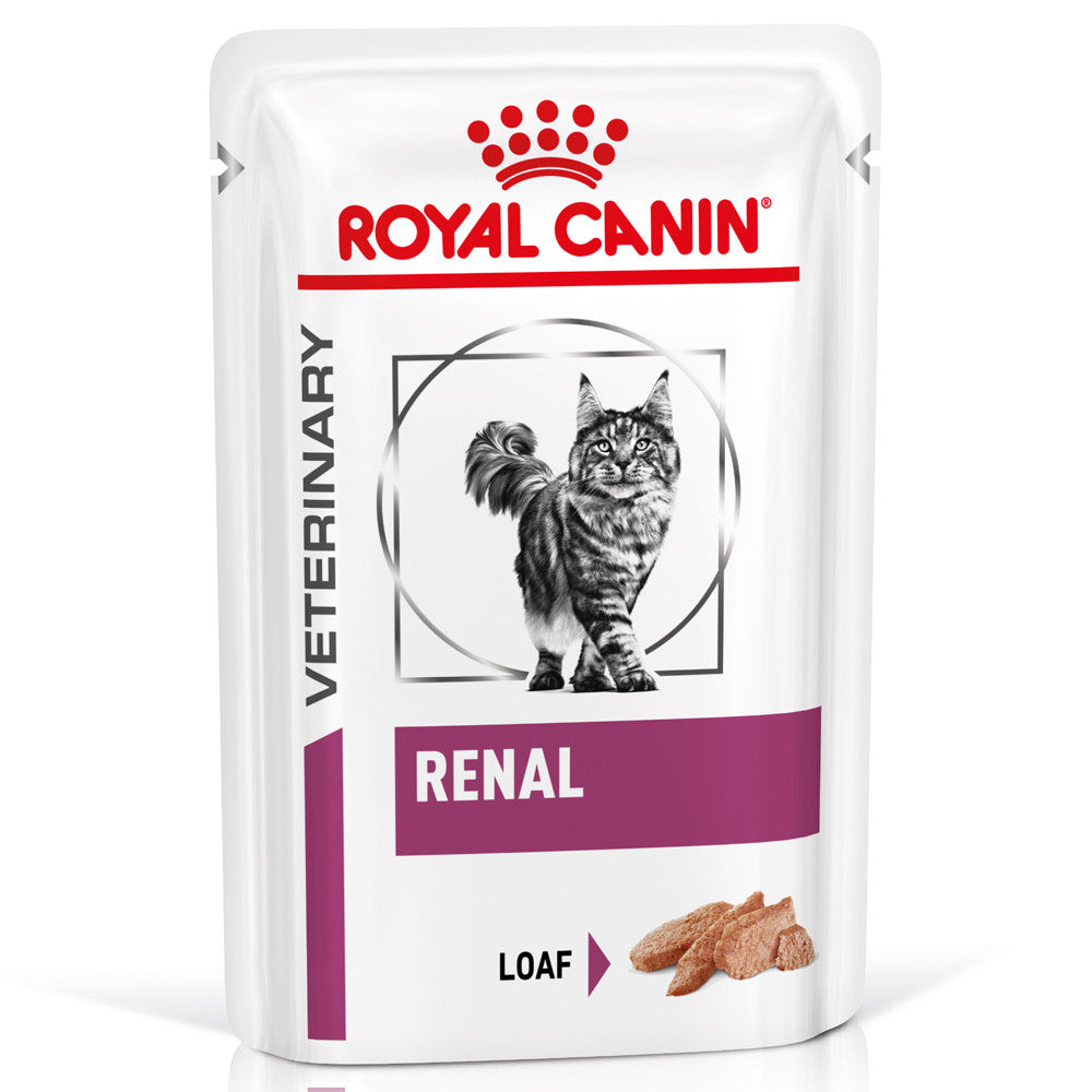 Royal Canin VET Renal Loaf - Alimento húmido para gatos com doença renal