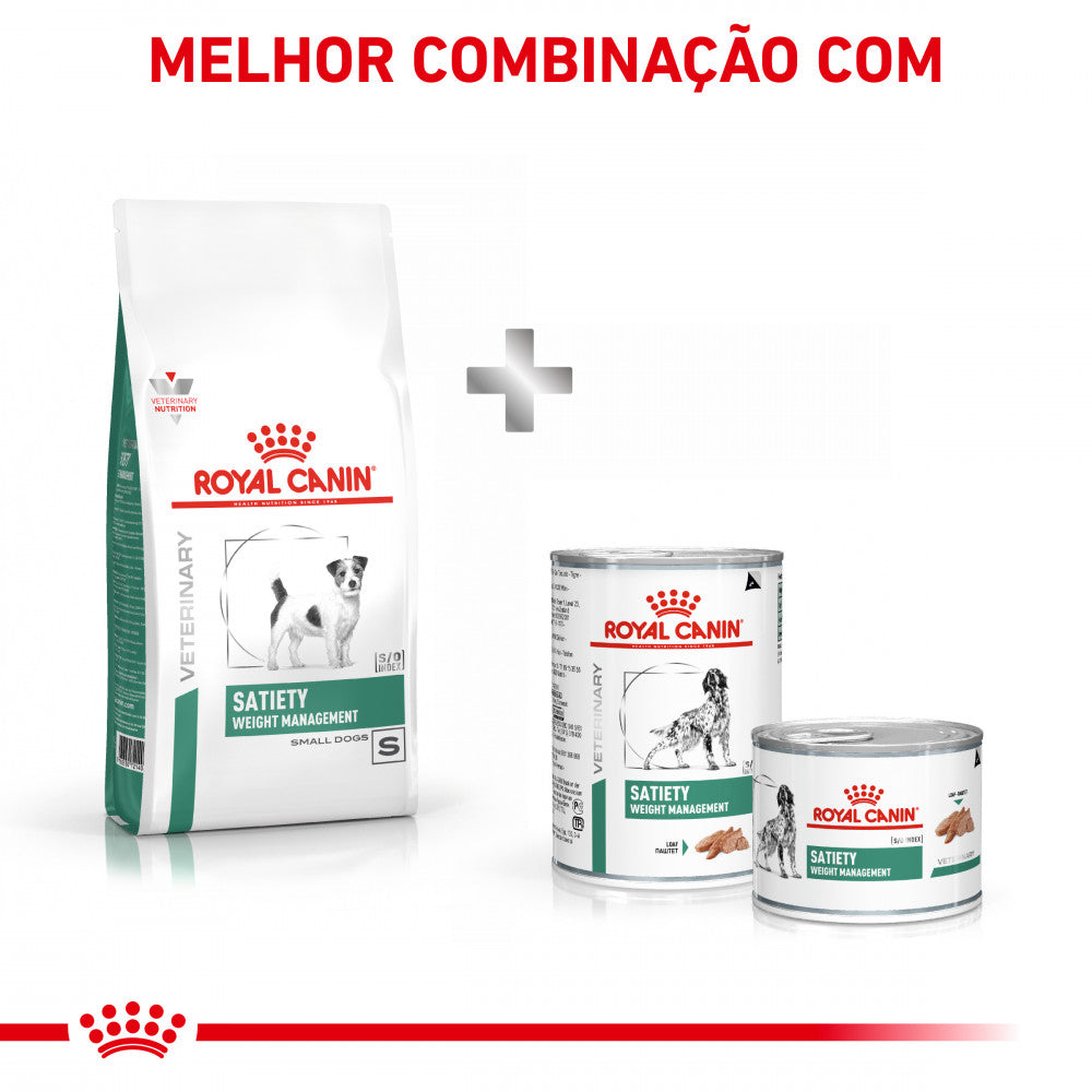 Royal Canin VET Satiety Small Dog - Ração seca para cão de porte pequeno com excesso de peso