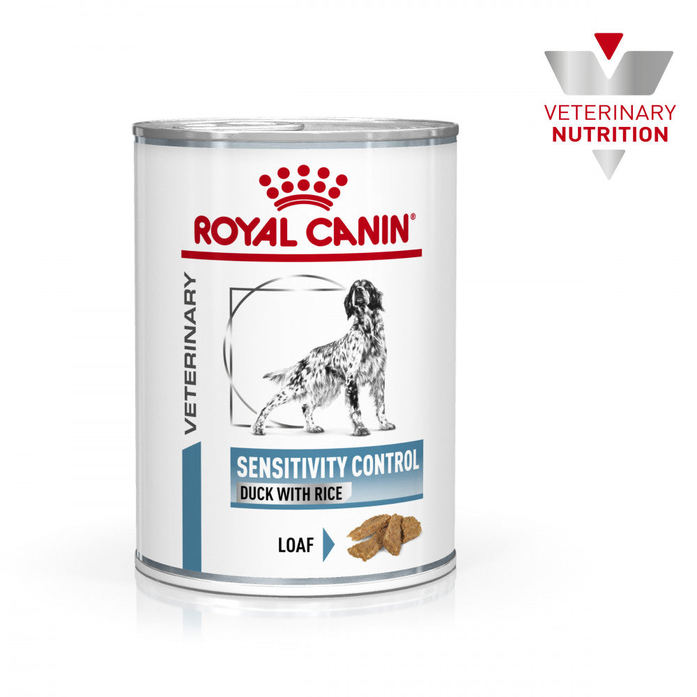 Royal Canin VET Sensitivity Control - Alimento húmido para cão com alergias e intolerâncias alimentares - Sabor a Pato