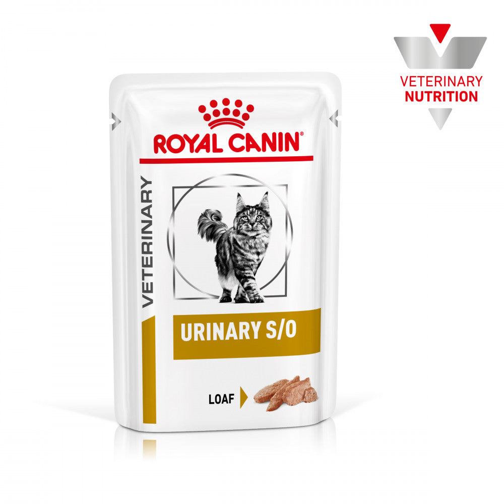 Royal Canin VET Urinary S/O - Alimento em paté para gatos com problemas urinários