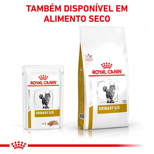 Royal Canin VET Urinary S/O - Alimento em paté para gatos com problemas urinários