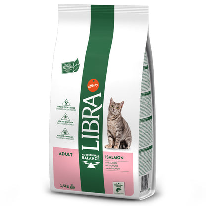 Libra Adult - Ração seca para gato adulto - Sabor a Salmão
