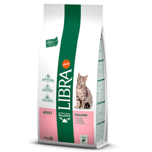 Libra Adult - Ração seca para gato adulto - Sabor a Salmão