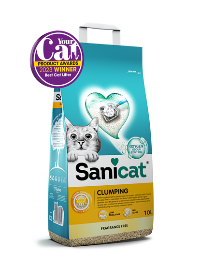 Sanicat Fragrance Free - Areia para gatos sem perfume