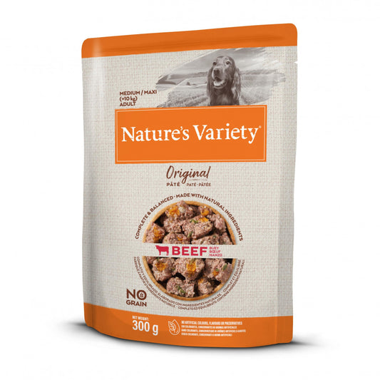 Nature's Variety Original Medium/Maxi Vaca - Patê para cão médio/maxi - Sem cereais