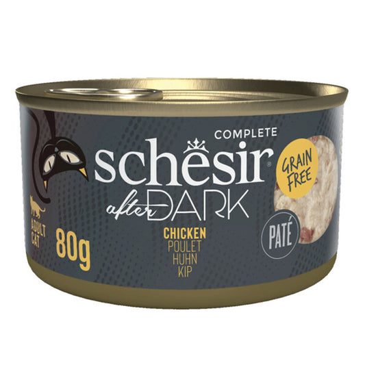 Schesir After Dark Paté - Alimento húmido para gato adulto - Frango