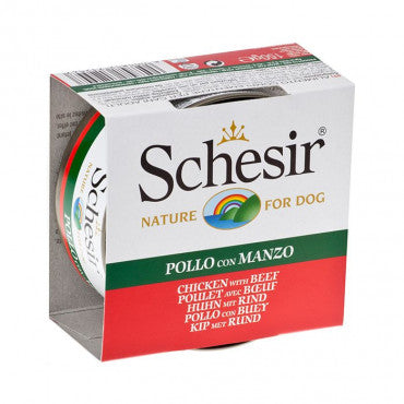Schesir Cão - Frango e Carne 150gr