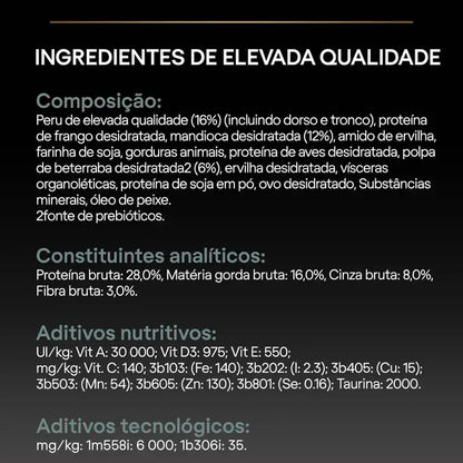 Pro Plan Sensitive Digestion Grain Free Medium & Large Adult - Ração seca para cão de porte médio e grande - Sabor a Peru sem cereais