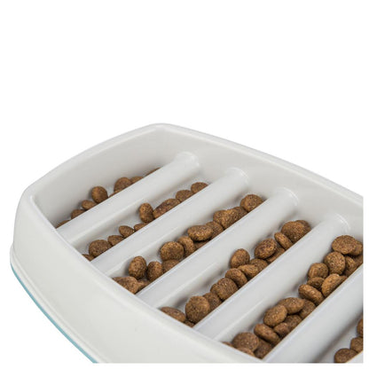Comedouro "Slow Feeder" em plástico para gatos - Trixie