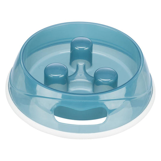 Comedouro "Slow Feeder" em plástico para cães e gatos - Trixie