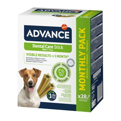 Advance Dental Care Stick Mini - Tiras dentárias para a higiene oral dos cães pequenos