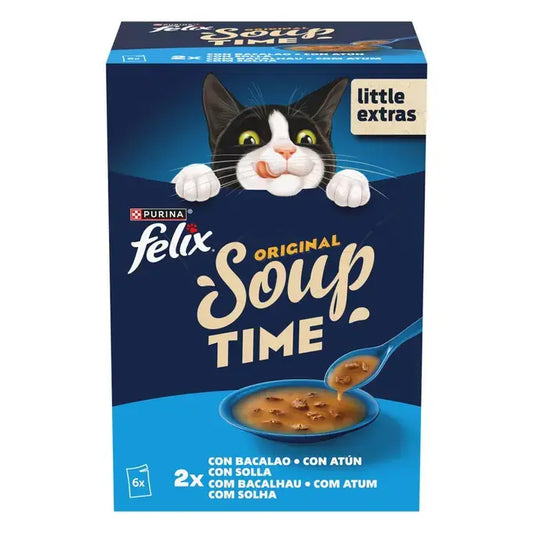 Felix Soup Original - Sopa para gatos - Seleção de peixes