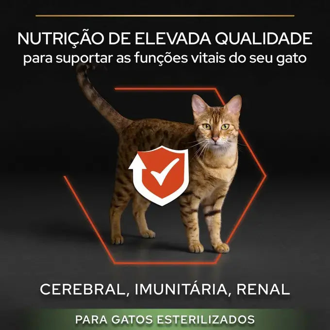 Pro Plan Sterilised Adult Vital Functions - Ração seca para gatos adultos esterilizados - Sabor a Salmão