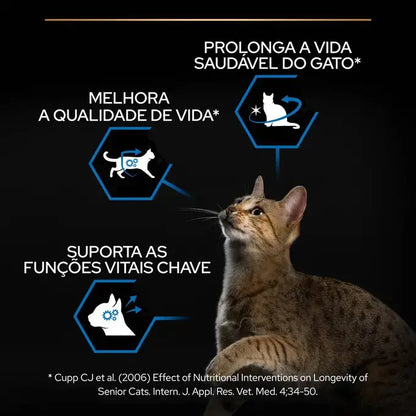 Pro Plan Sterilised Senior 7+ Longevis - Ração seca para gatos esterilizados com mais de 7 anos - Sabor a peru